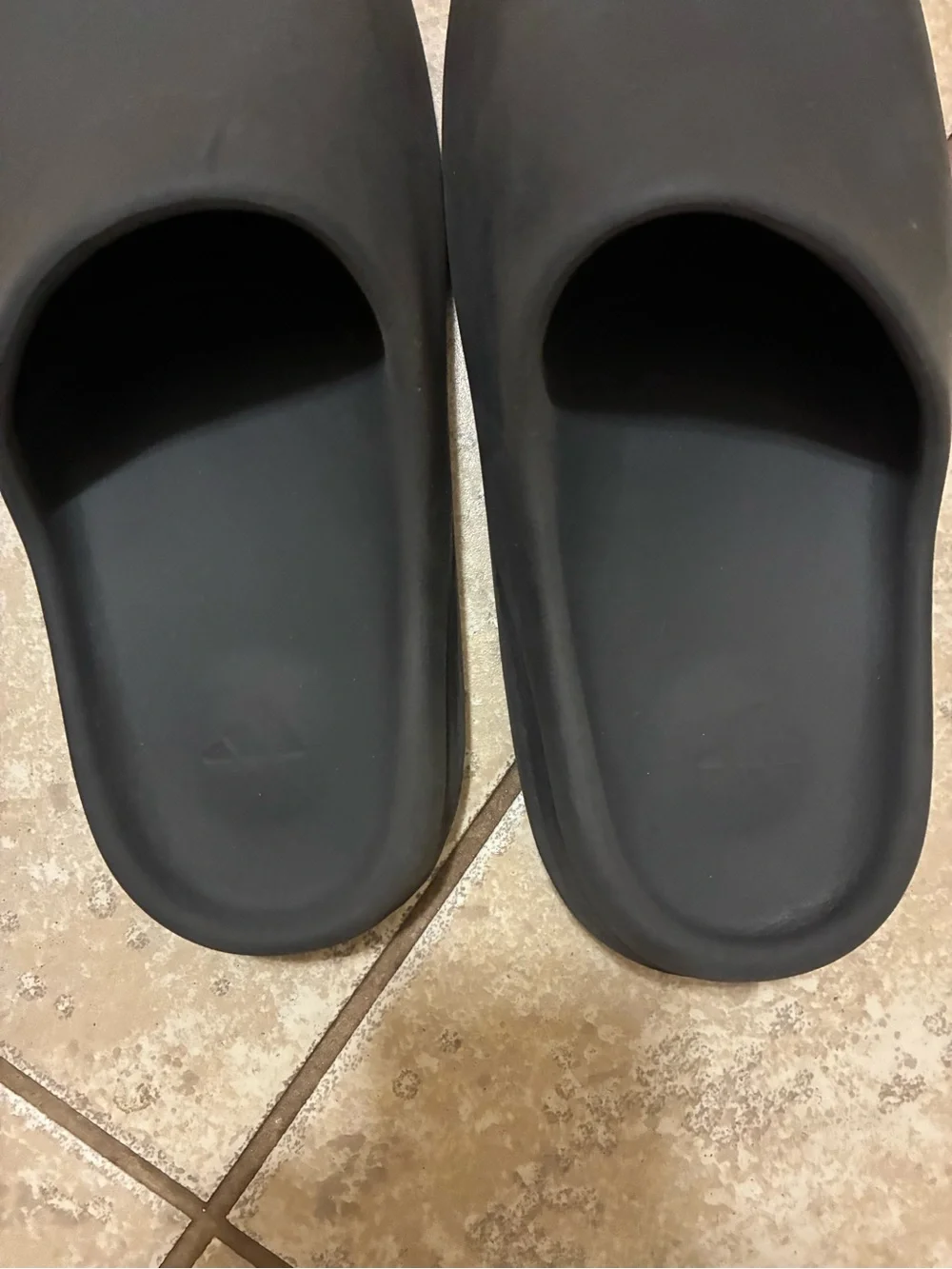 Yeezy Slide Slip-On Sandals in Black